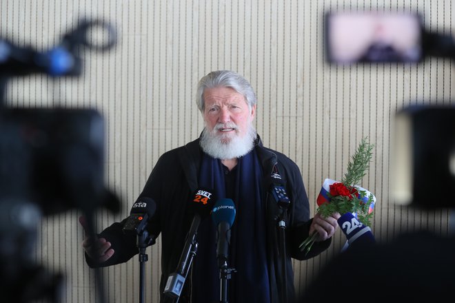 Pedro Opeka, ki je letos praznoval 75. rojstni dan, je po osmih letih znova v Sloveniji. FOTO: Dejan Javornik/Slovenske novice