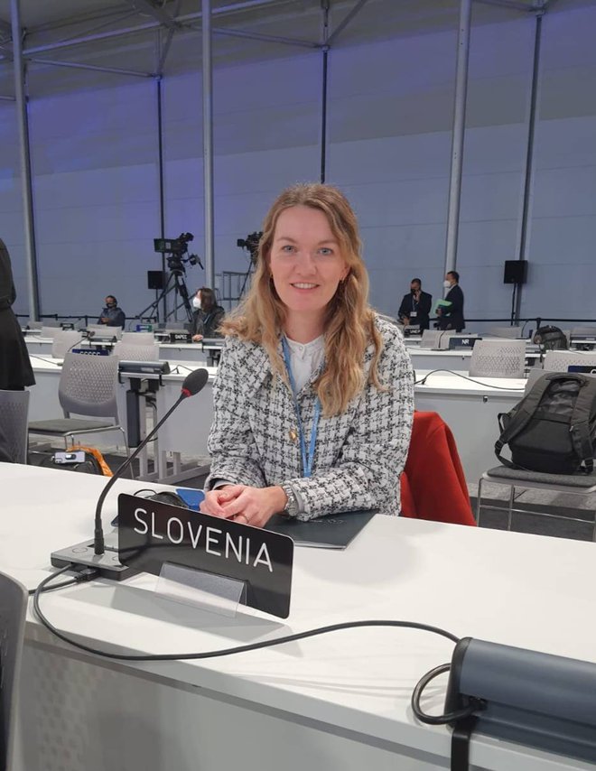 Stališča Slovenije bo na podnebni konferenci v Dubaju že tretjič zapored zastopala glavna podnebna pogajalka Tina Kobilšek. FOTO: Osebni arhiv