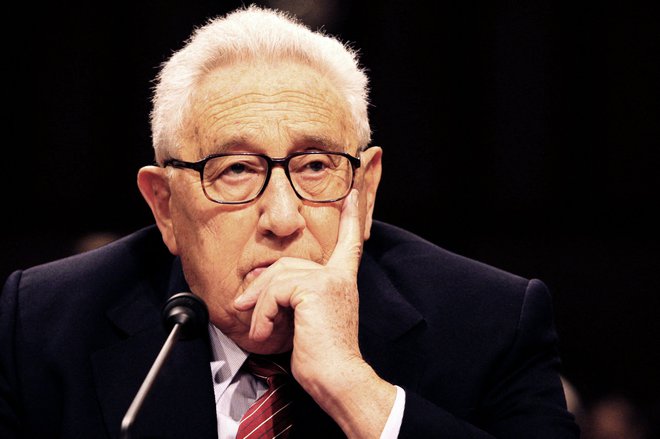 Nekdanji ameriški državni sekretar Henry Kissinger. FOTO: Karen Bleier/AFP