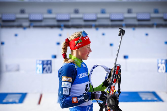 Anamarija Lampič je bila najboljša med Slovenkami. FOTO: Matej Družnik