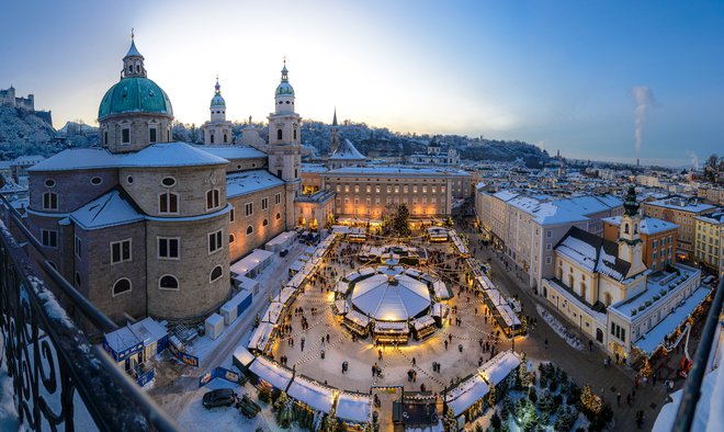Adventni Salzburg je prava paša za oči. FOTO: Guenter Breitegger