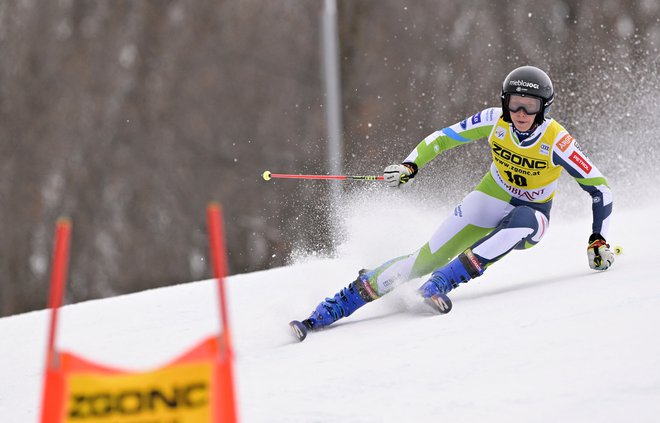 Ana Bucik je osvojila nekaj točk. FOTO: Eric Bolte/Reuters