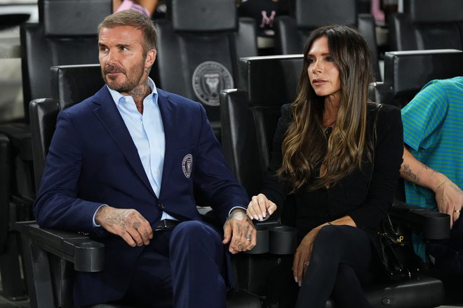 Pregovor, da za uspešnim moškim stoji uspešna ženska, Beckhamova dopolnjujeta v popolnosti. FOTO: Jasen Vinlove/Usa Today Sports Via Reuters Con
