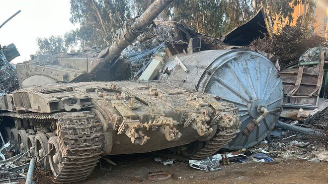 Tank izraelske vojske. FOTO: X/twitter