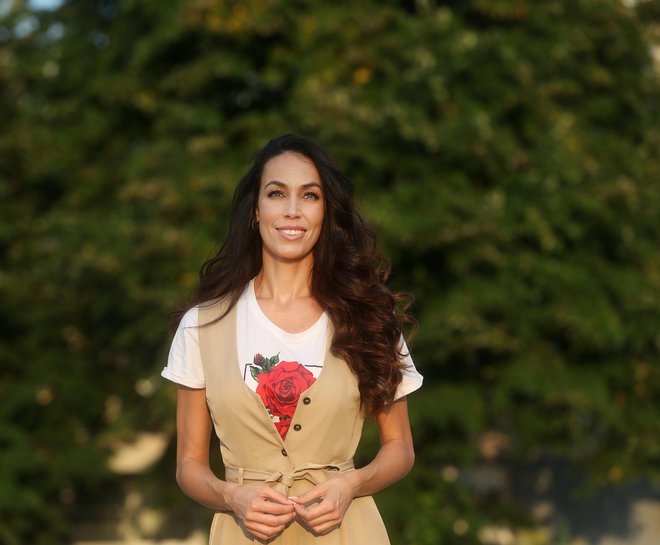 Tina Gaber se je znašla na drugem mestu med najbolj iskanimi osebami na Googlu. FOTO: Blaž Samec/Delo