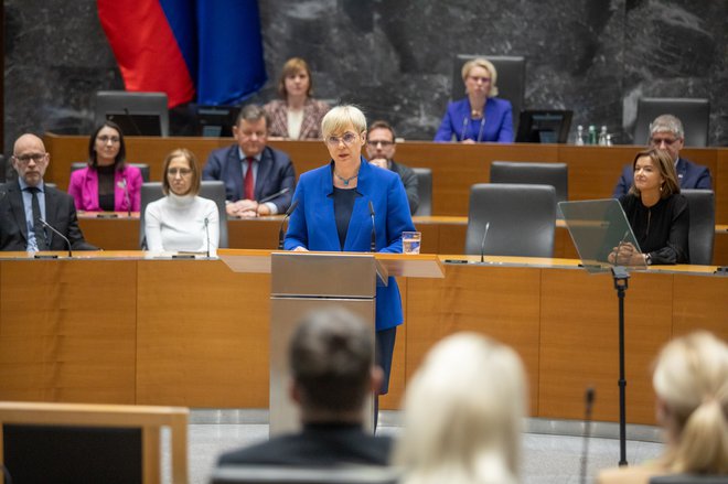 V slovenski globoko polarizirani politični skupnosti je predsednica republike iskala predvsem povezovalne točke, razlike je minimizirala in jih puščala ob strani. FOTO: Voranc Vogel/Delo