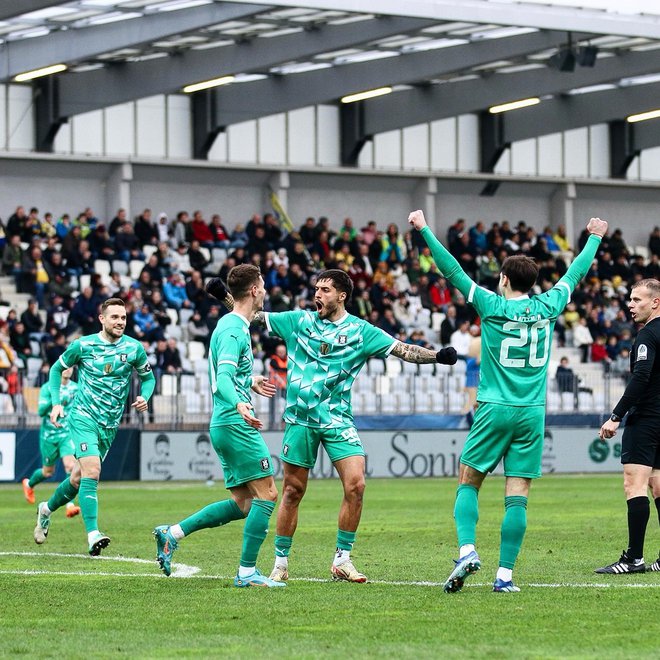 Slavje nogometašev Olimpije je bilo vnovič razumljivo. FOTO: NK Olimpija