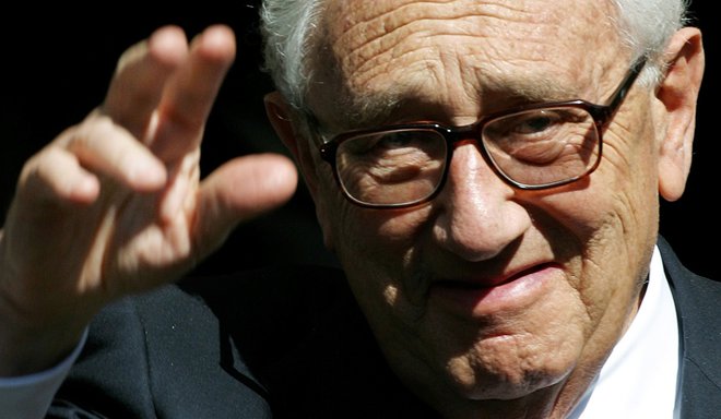 Henry Kissinger je bil raziskovalec, preden se je podal v mednarodno politiko – bil je svetovalec za nacionalno varnost (1969–1975) in zunanji minister (1973–1977). FOTO: Kieran Doherty/Reuters