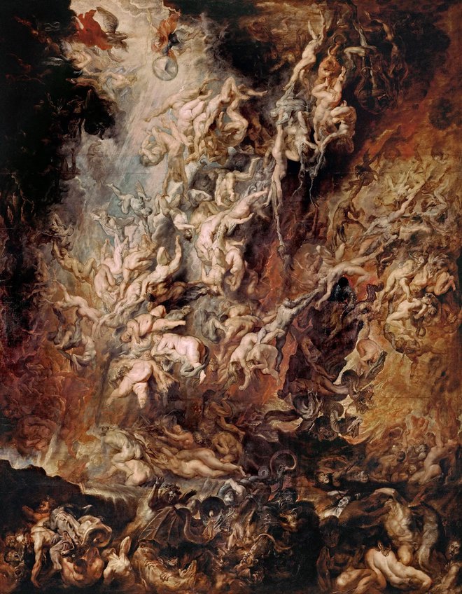 Peter Paul Rubens, Padec upornih angelov, 1620