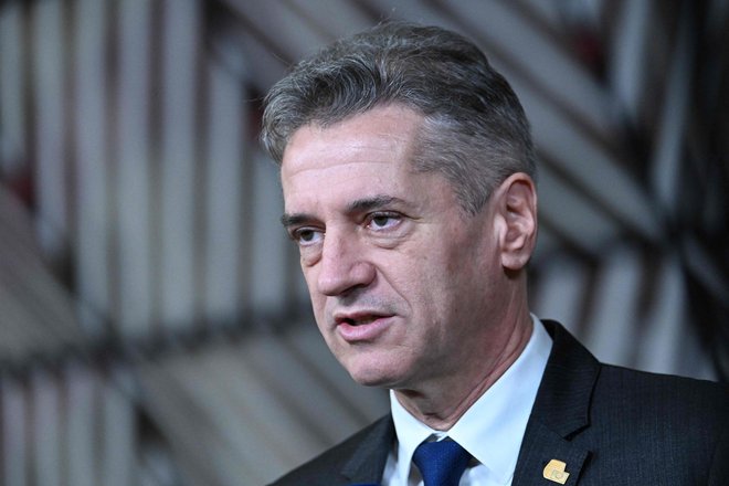 Slovenski premier Robert Golob. FOTO: Miguel Medina/AFP