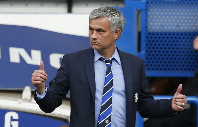 Joser Mourinho je pri Chelseaju deloval, ko sta bila člana tudi zdaj najboljša nogoemtaša v premier league. FOTO: John Sibley /Reuters