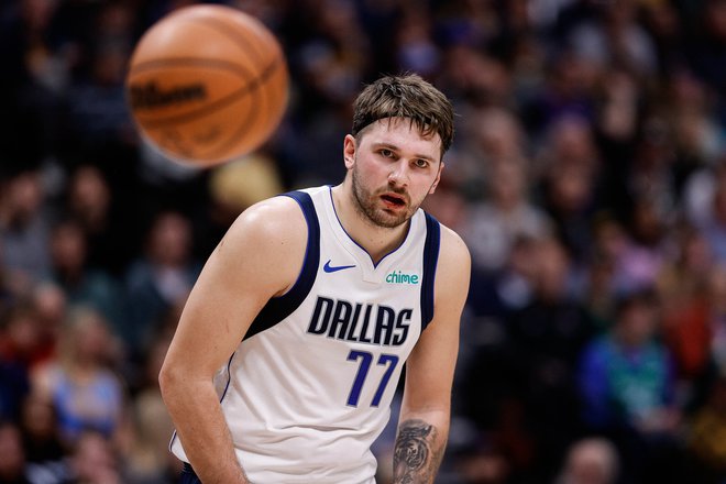 Luka Dončič je tudi letos razveselil otroke. FOTO: Isaiah J. Downing/Usa Today Sports