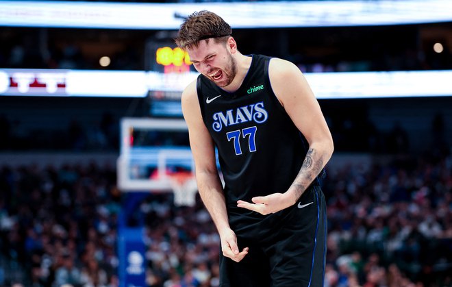 Luka Dončić je v tej sezoini gral 26 tekem. FOTO: Kevin Jairaj/Usa Today Sports Via Reuters Con