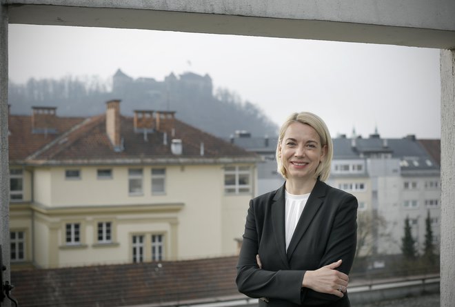 Angelika Mlinar nam je potrdila, da bo tudi sama del Žbogarjeve ekipe v New Yorku. FOTO: Blaž Samec/Delo