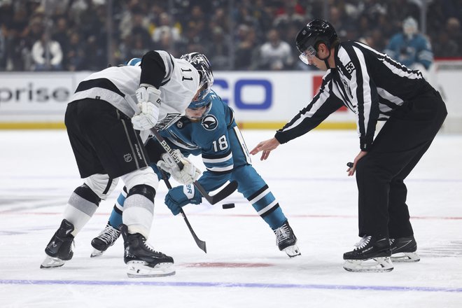 Anće Kopitar se tokrat ni vpisal med strelce. FOTO: Jessica Alcheh/Usa Today Sports