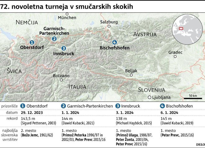 Novoletna turneja Foto Delo