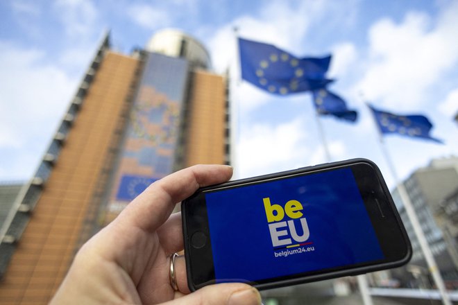 Ker so vajeti sveta EU v rokah države, ki je že tako gostiteljica njegovega sedeža, bodo politična in tehnična zasedanja potekala bolj ali manj le v Bruslju. FOTO: Nicolas Maeterlinck/AFP