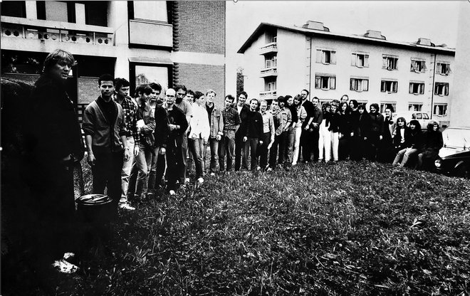 Srečanje ob 20-letnici Radia Študent leta 1989. FOTO: arhiv RŠ