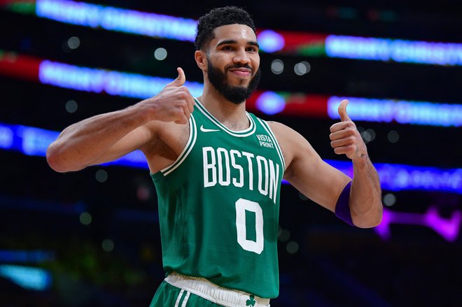 Jayson Tatum redno skrbi za to, da ima urejen videz, zaradi česar je samozavestnejši in boljši. FOTO: Gary A. Vasquez/Usa Today Sports Via Reuters Con