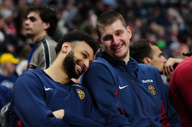 Jokića soigralci opisujejo kot velikega šaljivca na parketu in v garderobi. FOTO: Ron Chenoy/USA Today