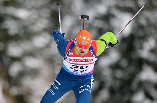 Jakov Fak si je pritekel in pristreljal peto mesto. FOTO: Joe Klamar/AFP