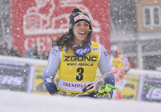 Današnjo tekmo bo odprla Federica Brignone. FOTO: Eric Bolte/USA Today Sports