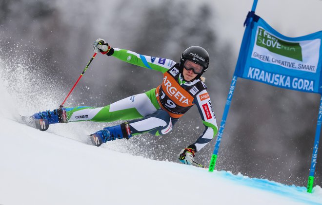 Ana Bucik je dostopila na drugi progi. FOTO: Matej Družnik/Delo