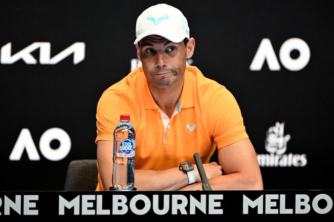 Rafael Nadal bo izpustil OP Avstralije. FOTO: Saeed Khan/AFP