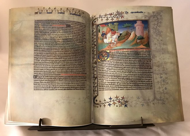 Knjiga Potovanja Marca Pola, znana tudi kot Knjiga čudes sveta, je bila v času Marca Pola uspešnica, prevedena v številne evropske jezike, vendar so izvirni rokopisi izgubljeni. FOTO: Wikipedija