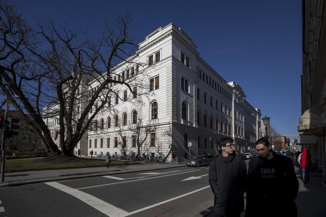 Vrhovno sodišče v Ljubljani. FOTO: Voranc Vogel/Delo