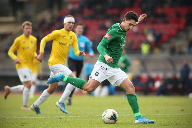 Luka Menalo je v Ljubljani pustil dober vtis. Kakšnega bo v Celju? FOTO: Jure Eržen