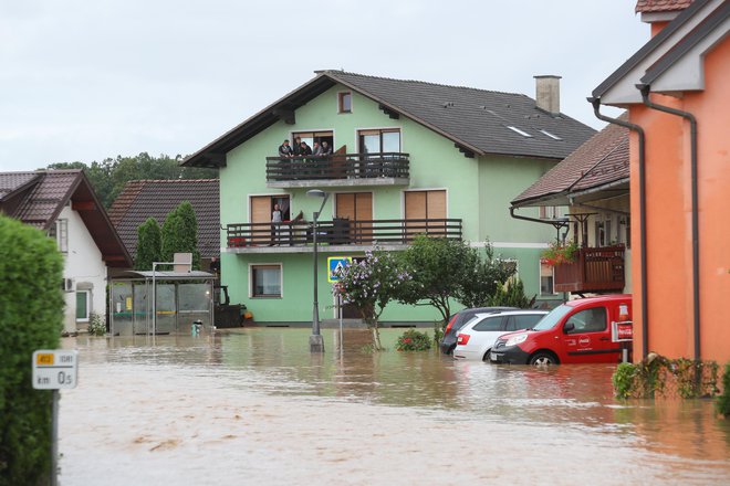 Avgustovske poplave so zelo prizadele prebivalce v občini Komenda. FOTO: Dejan Javornik