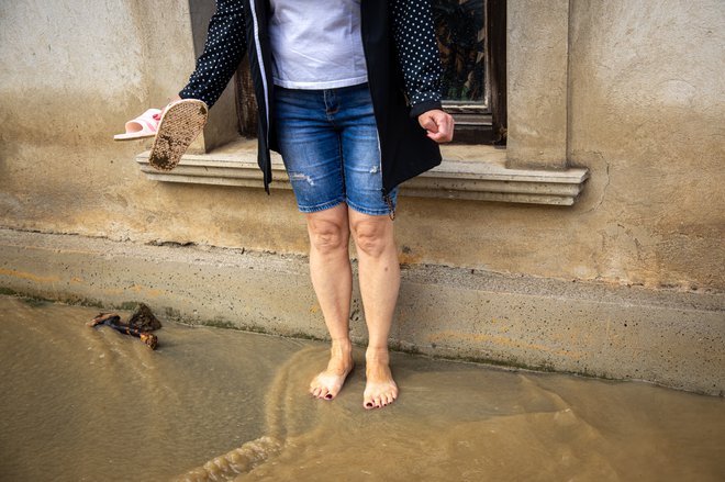 Lanska julij in avgust sta bila rekordno namočena, škoda po poplavah je bila tudi rekordna. FOTO: Voranc Vogel/Delo