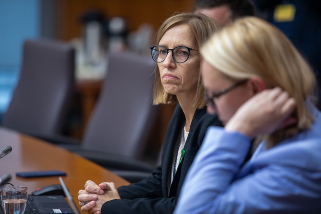 Ministrica za zdravje Valentina Prevolnik Rupel. FOTO: Voranc Vogel/Delo