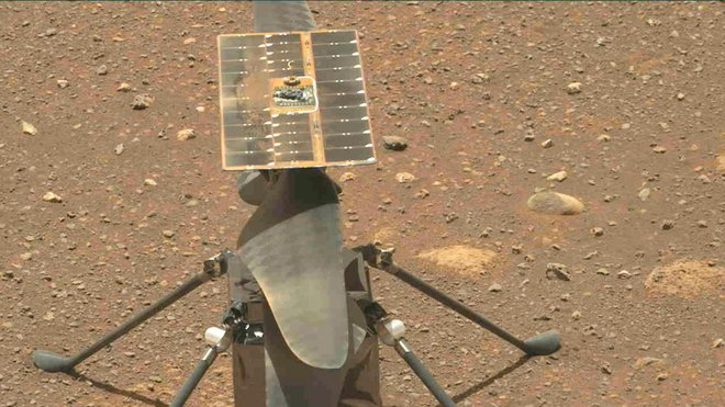 Ingenuity na Marsu FOTO: JPL/Nasa

 