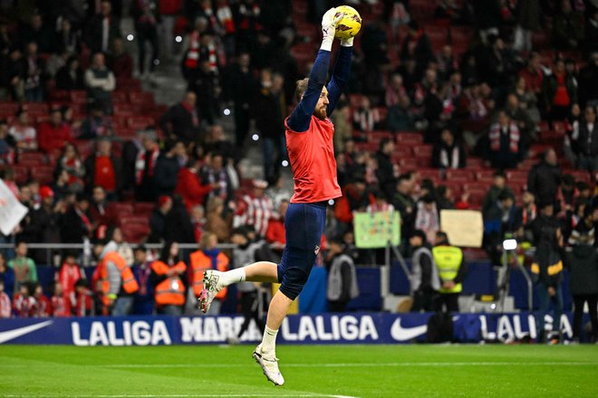 Oblak je v zadnjih tekmah znova zaklenil svoja vrata. FOTO: Javier Soriano/AFP