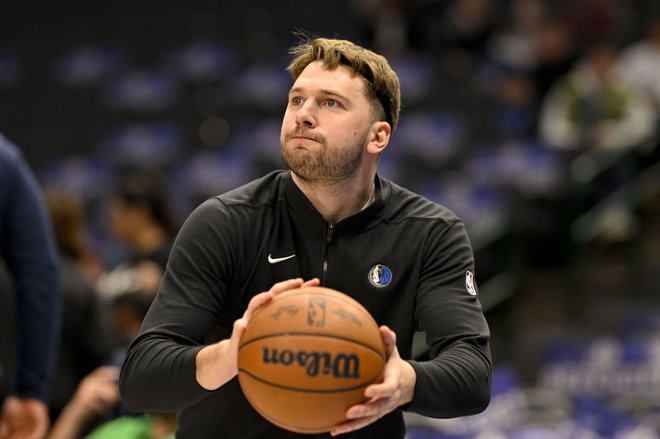 Luka Dončić sodi med najbolj priljubljene košarkarje v ligi NBA. FOTO: Jerome Miron/Usa Today Sports