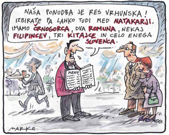 KARIKATURA: Marko Kočevar