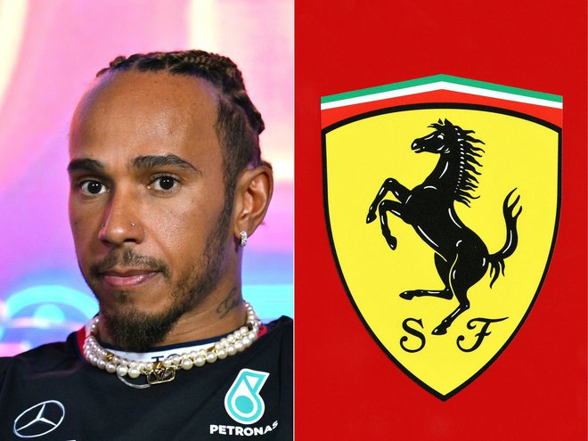 Lewis Hamilton se be čez leto pridružil Ferrariju. FOTO: Angela Weiss/AFP