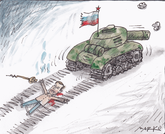 KARIKATURA: Marko Kočevar