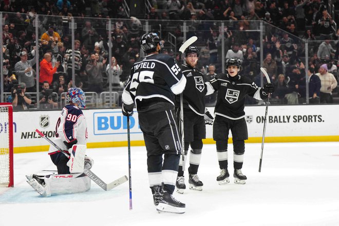 Hokejisti Los Angelesa so vse boljši in se trdno nahajajo v območju končnice lige NHL. FOTO: Kirby Lee/Usa Today Sports