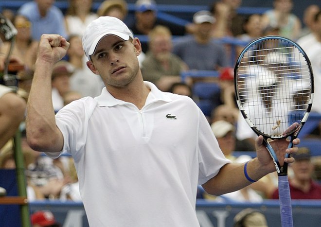 Andy Roddick je bil leta 2003 prvi igralec sveta. FOTO: Molly Riley/Riley