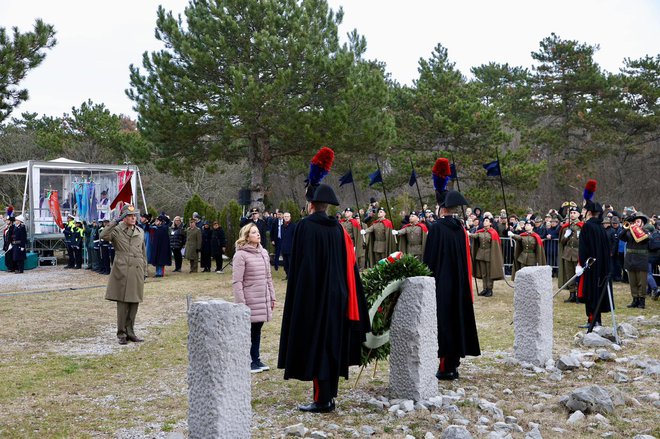 Praznovanje dneva spomina vsakega 10. februarja je v Italiji praznik spomina na fojbe in eksodus Italijanov iz Istre, Reke in Dalmacije. FOTO: Fotodamj@an/Primorski dnevnik