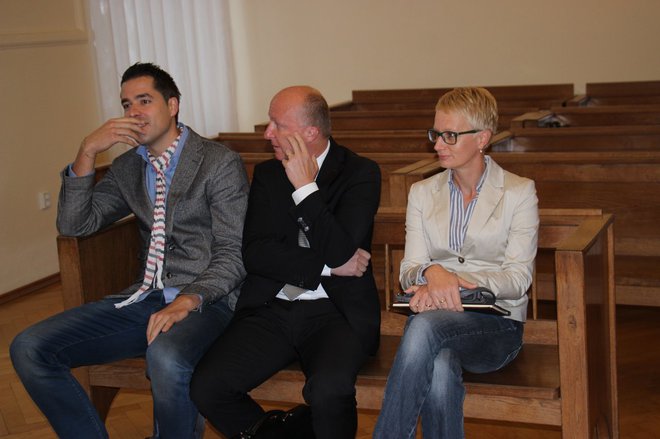 Po dveh oprostilnih sodbah so Ksenja Žnideršič Planinc, Matjaž Albreht in Klemen Hosta obsojeni na zaporne kazni. FOTO: Tanja Jakše Gazvoda/Slovenske novice