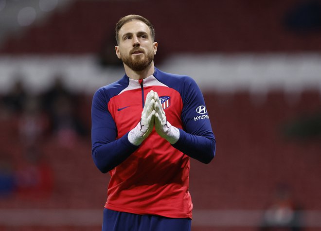 Jan Oblak bi moral drevi prejeti najmanj gol manj od njegovega kolega v vratih Bilbaa. FOTO: Juan Medina/Reuters