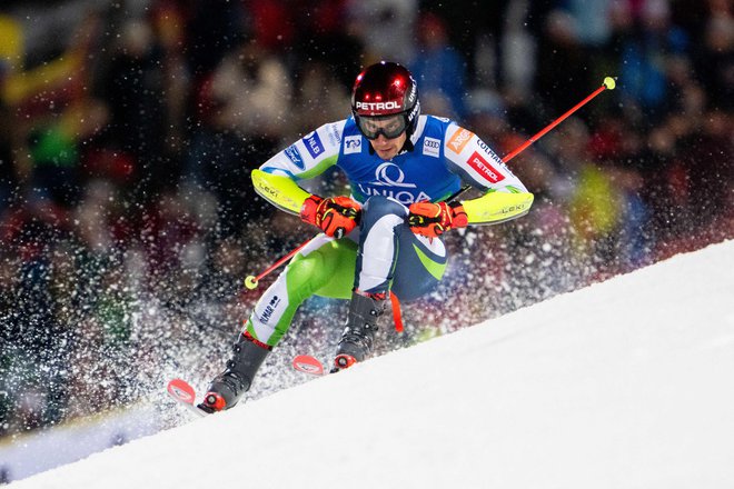 Žan Kranjec želi v Kranjski Gori in Saalbachu dobro skleniti zimo. FOTO: Georg Hochmuth/AFP