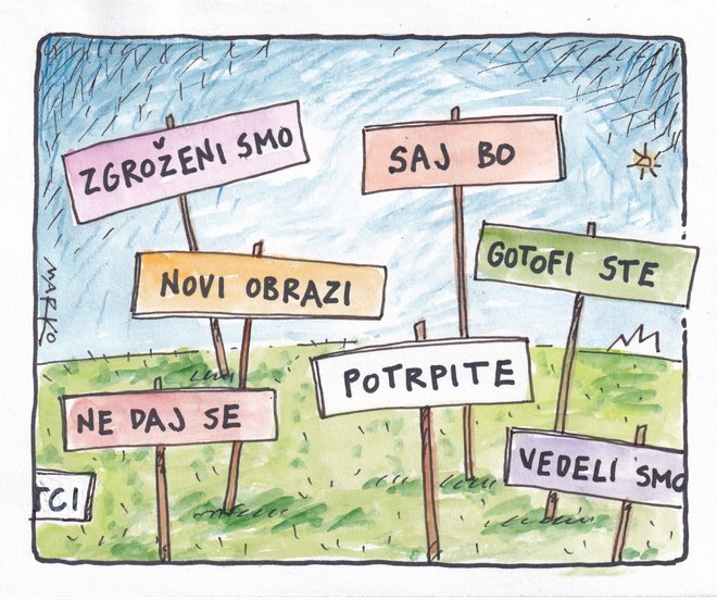 KARIKATURA: Marko Kočevar