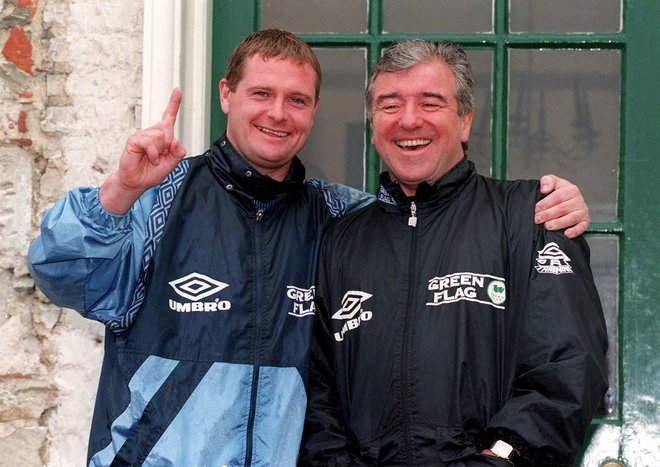 Paul Gascoigne (levo) je bil adut selektorja Terryja Venablesa na EP 1996. FOTO: Reuters