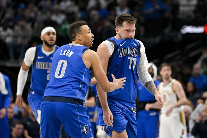 Luka Dončić po novem porazu ni skrival jeze. FOTO: Jerome Miron/USA Today Sports