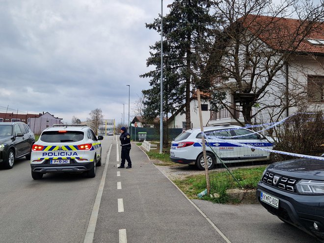 Po prvih ugotovitvah je pred lekarno streljal s pištolo, doma pa s šibrovko. FOTO: Tanja Jakše Gazvoda/Slovenske novice